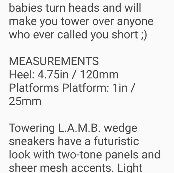 High wedge Sneakers used - Picture 6 of 8